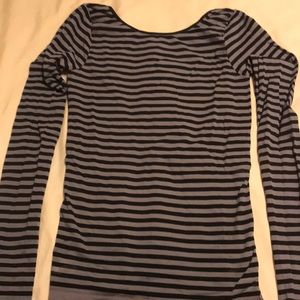 Low Back Stripped Top